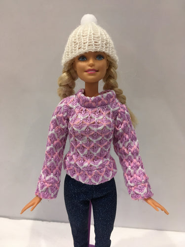 11 inch 4 piece Winter Clothing Set for Barbie sized Dolls