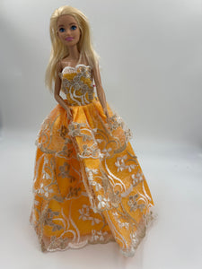 11 inch Colourful Barbie Dress Bundle