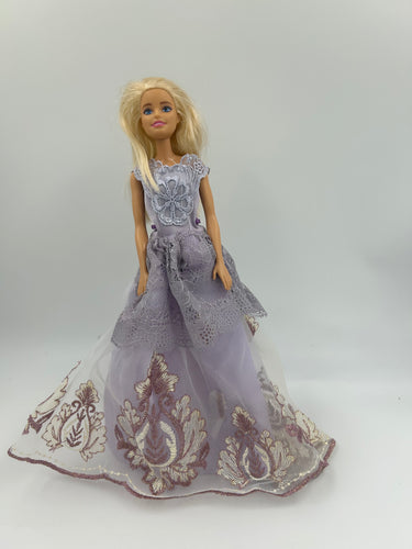 11 inch Barbie Stunning Purple Princess Gown