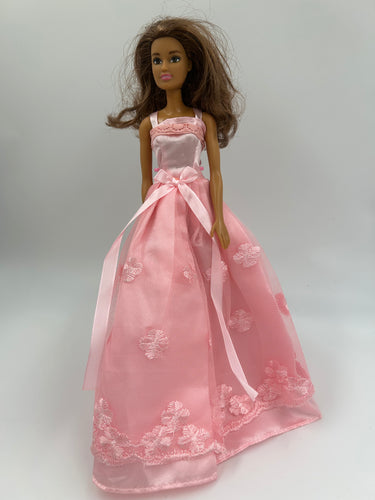 11 inch Gorgeous Pink Barbie Gown
